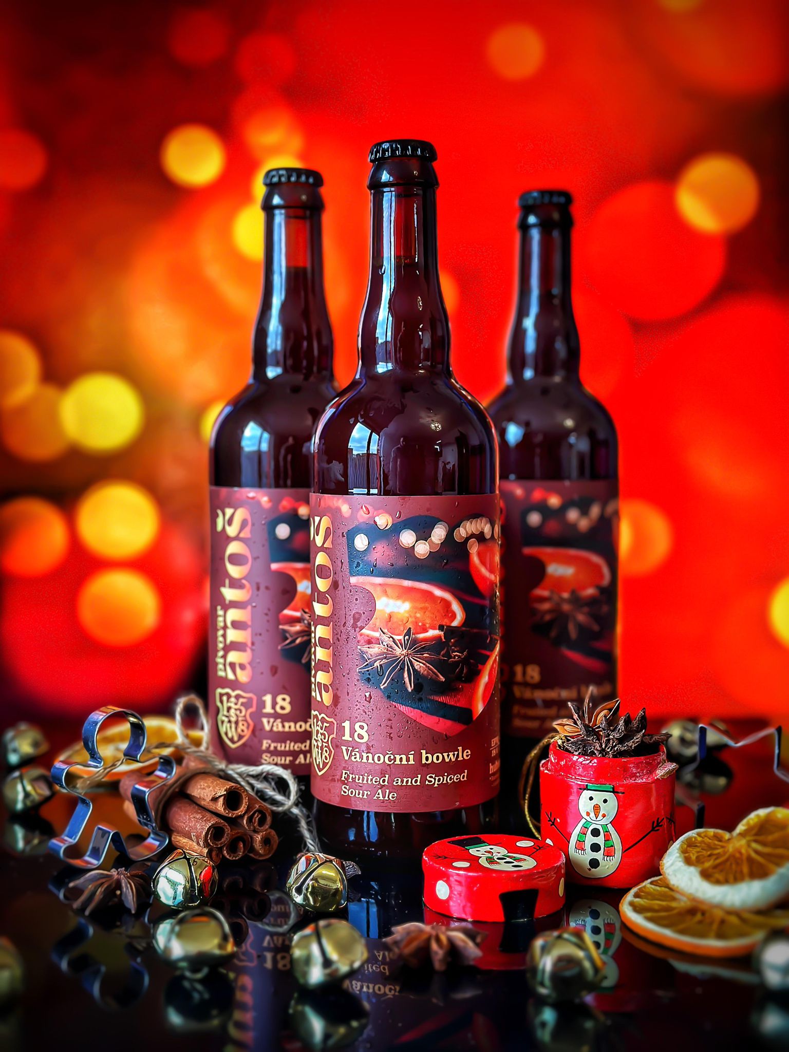 vánoční bowle pivovar antoš